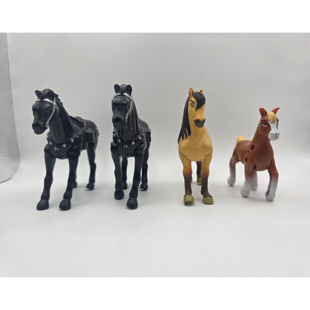 Horse Toy Lot Spirit Stallion Cimarron Wild Wild West Burger King McD